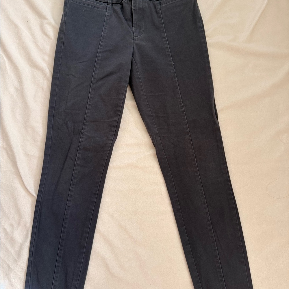 LOFT Olive Cropped Pants